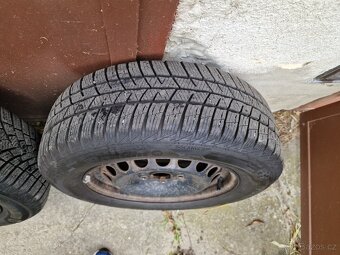 ❄️ Zimní kola 195/65 R15 – Barum Polaris 5 + 6 – disky 5×112 - 4