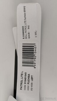 Dětský spacák Boll růžový levý - 4