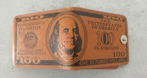 Peněženka 100$ - 4