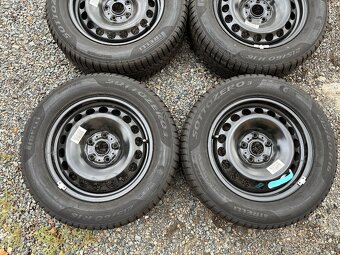 Zimní plechové disky VW 5x112 6,5J ET41 215/60 R16 Pirelli - 4