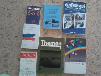 Gramatika,slovník, cvičebnice, učebnice NJ, ČJ, ŠJ, IJ - 4