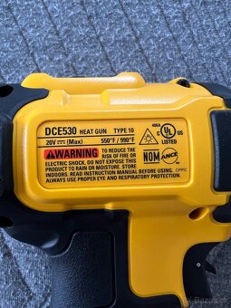 Dewalt 20V Heat Gun Low a High Teploty Úplně Nový Na Prodej - 4