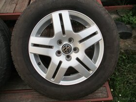 Alu kola 5x100 R15 Pneu letní 195/65 R15 - 4