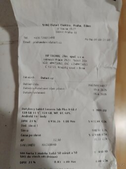 Dotykový tablet Lenovo Tab Plus 8 GB / 128 GB (ZADX0049CZ) š - 4