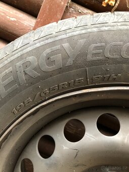 Letní sada plechových kol s pneu Hankook Kinergy 195/65/R15 - 4