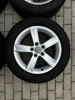 Alu kola Audi 5x112 zimní Fulda 205/55 R16 - 4