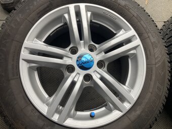 Alu kola MSW 15" 5x112 zimní DUNLOP 195/65R15 - 4