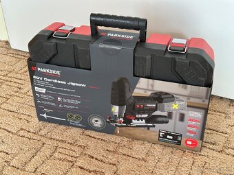 Parkside Aku přímočará pila |+4Ah baterie, nabíječka - 4