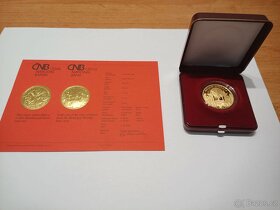 Zlatá mince ČNB  Město Jihlava proof 5000 - 4