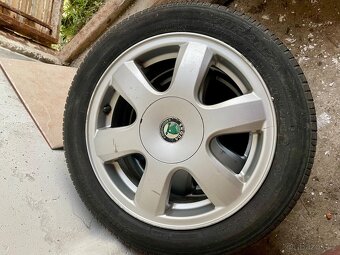 ALU kola ŠKODA FABIA (originální) -195/50 R15 82 - 4