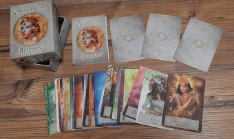 PRODÁM VYKLÁDACÍ KARTY + VYKLÁDACÍ UBRUS - 4