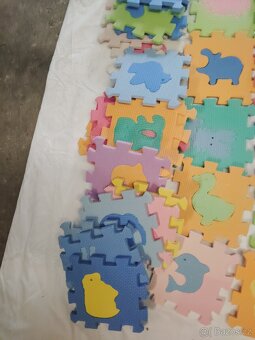 Pěnové puzzle zvířátka - 4