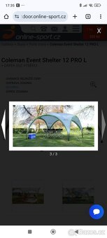 Přístřešek Coleman event shelter L - 4