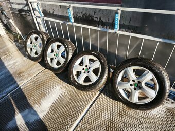 16" SKODA 5x100 elektrony s letnymi pneu 205/55 R16 - 4
