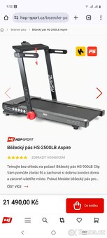 Běžecký pás HS-2500LB Aspire - 4