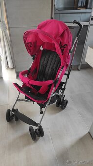 Prodám golfový kočárek růžové barvy - 4