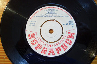 SP deska Drobný,Pazeltová 1967-Ztrácím svou lásku,Pomer../55 - 4
