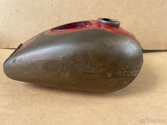 Nádrž Jawa 250,350 pérák patinovka - 4