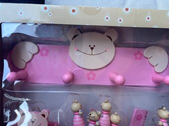 Medvědí dřevěný set - 4