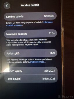 iPhone 16, 128gb, modrý, jako nový - 4