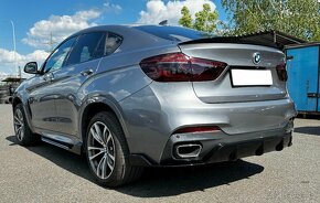 Spoiler na BMW X6/X6M - F16/F86 - M look - černý lesk - 4