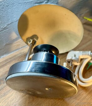 Stará chromovaná lampa stolní NAPAKO typ 1195 TOP kousek - 4