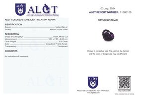 SPINEL INVESTIČNÍ 3.19 ct. TOP KVALITA A CENA - 4