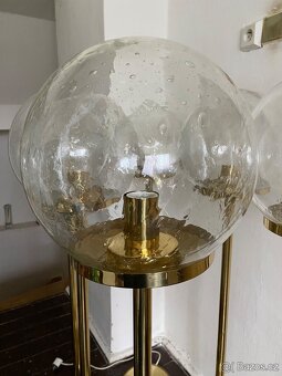 Retro stojací lampa Kamenický Šenov - 4