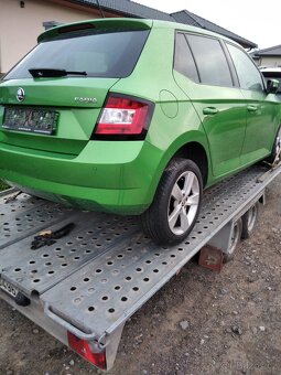 nd z škoda fabia 3 999mpi chy modrá bílá stříbrná zelená - 4