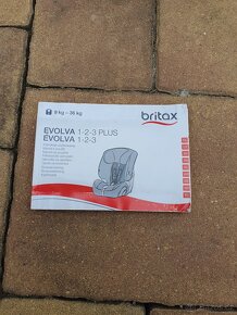 Dětská autosedačka Britax EVOLVA 1-2-3 Plus - 4
