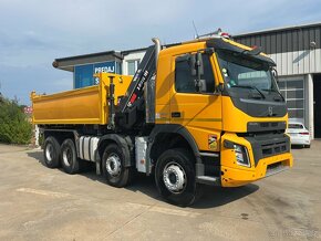 VOLVO FMX 460 / 8x4/ 12/2017/ Sklápač S2 / Hydraulická ruka - 4