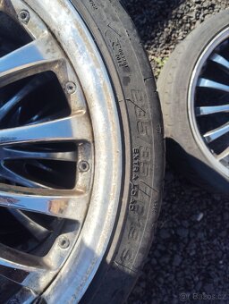 Prodám ALU 5x112 R19 s pneu 235/35 ZR19 - 4