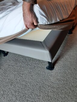 60ks postele z hotelu boxspring včetne matrace - 4
