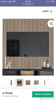 Akustické panely , dekorativní lamely - 4