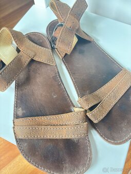 Kožené barefoot sandály Luks Verano - 4