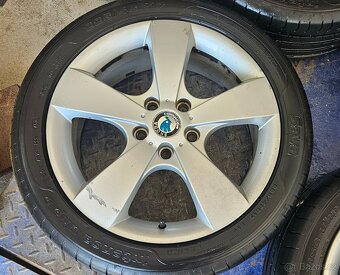 Prodám Alu kola 5x112 R17 Letní pneu 225/45/R17 - 4