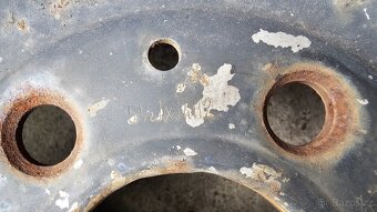 Mercedes ocelový disk W114, W115, W123 - 4