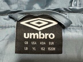 Prodám dětskou prošívanou bundu UMBRO s kapucí, vel. 152 - 4