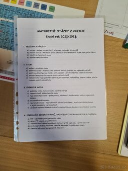 Maturitní otázky z chemie - 4