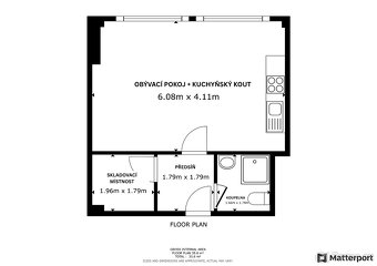 Pronájem bytu 1+kk, 35 m2 – Mlékojedy - 4