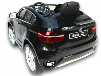 Elektrické dětské autíčko BMW X6 s dálk. ovl. pro rodiče - 4