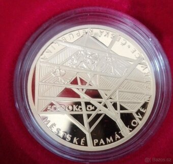 Zlato / nejžádanější mince Měst 1/2oz ,Jihlava,Cheb,Mikulov - 4