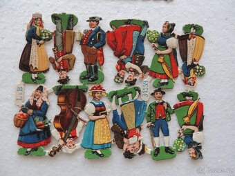 cukrařské retro nalepky - 4