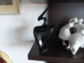 Brusel Pelikán J.Ježek Royal Dux 1957 100%stav - 4