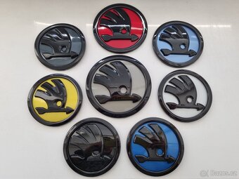 Farebné znaky - logo na ŠKODA - 4