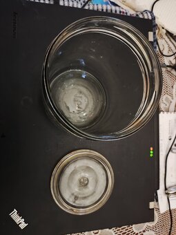 Staré zavařovací sklenice se skleněným víčkem - 4