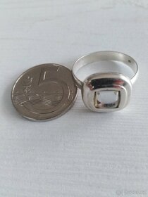 Stříbrné náušnice, prsten, řetízek s přívěskem - 4