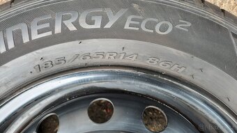 letní pneu 185/65/14 na disku 4x108 r14 Peugeot - 4