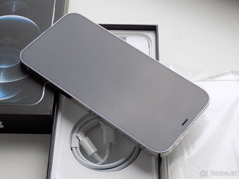 APPLE iPhone 12 Pro Max 128GB Silver - ZÁRUKA - JAKO NOVÝ - 4