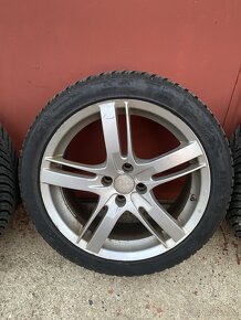 Celoroční pneu 215/45/17 a R17 kola 4x100 s TMPS - 4